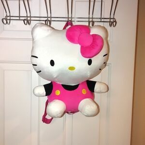 Hello Kitty Plush Backpack